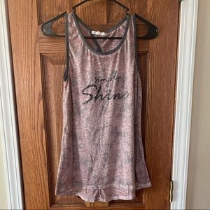“Simply Shine” tank top